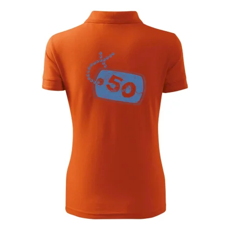 50 na krku štítok