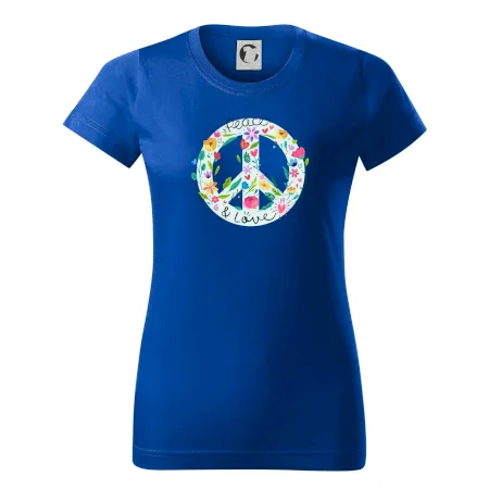 Peace and love symbol