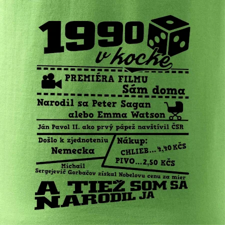 1990 v kocke