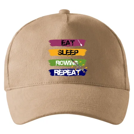 Eat sleep rowing repeat farebné