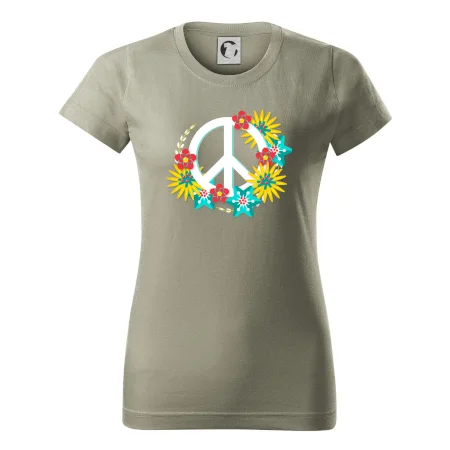 Peace symbol abstraktný