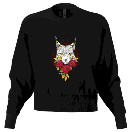 Rys s červenými ružami (Pecka design)