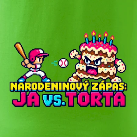 Narodeninový zápas ja proti torte