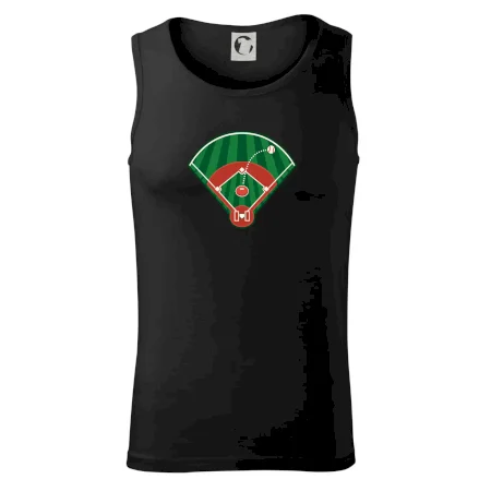 Baseballové hřiště z ptačí perspektivy