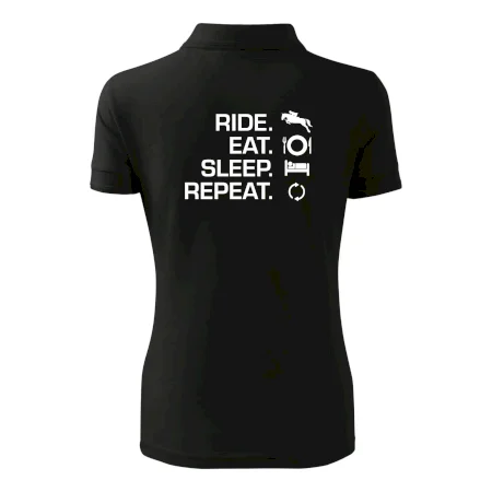 Ride Eat Sleep Repeat Kôň