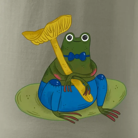 Žaba s hubou (studio-arte.cz)