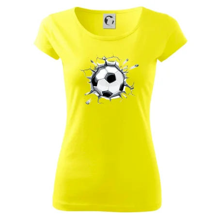 Futbalová lopta v triku