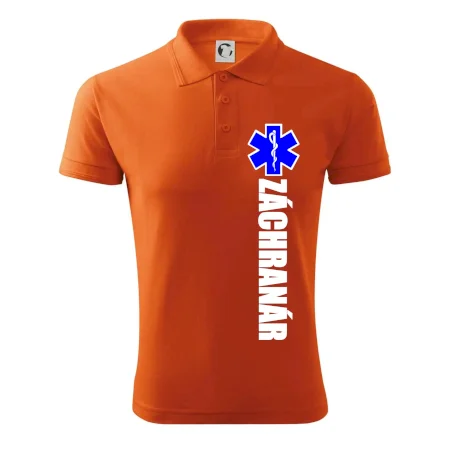 Nápis Záchranár + hviezda