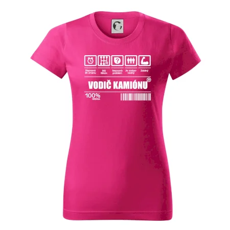 Čiarový kód - Vodič kamiónu