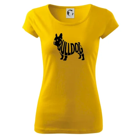 Bulldog nápis v tele