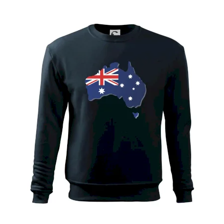 Austrália - vlajka mapa