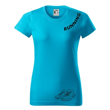 Running nápis šikmo