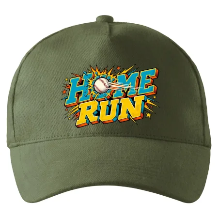 Home run komiksový nápis