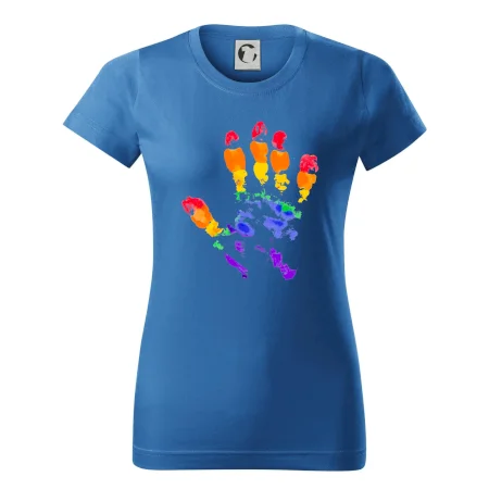 LGBT hand print