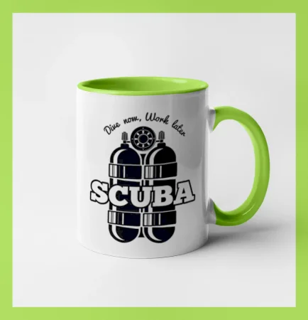 Dive now work later - Scuba