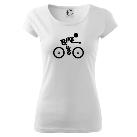 Bike nápis postava