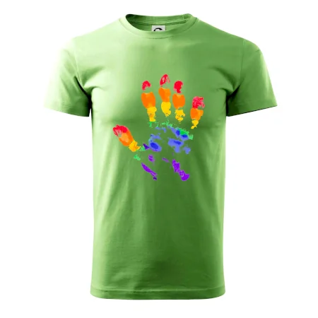 LGBT hand print