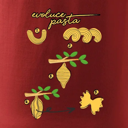 Evoluce pasta