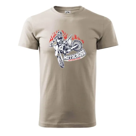 Motocross extreme sport fire