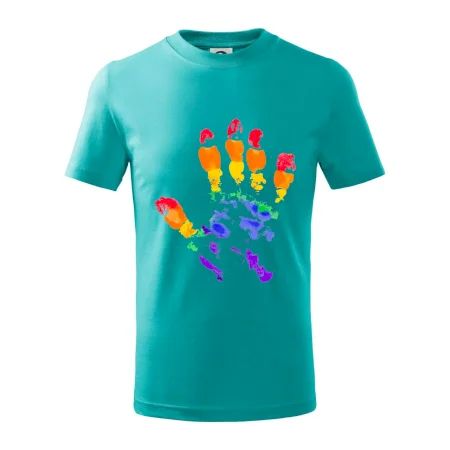 LGBT hand print