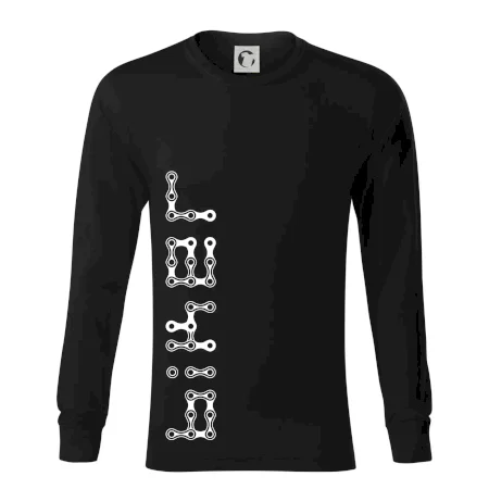 Biker nápis na výšku reťaz