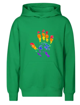 LGBT hand print