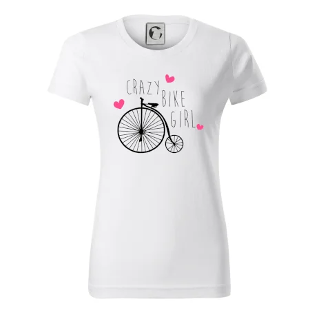 Crazy bike girl