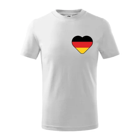 Germany love prso - Nemecká vlajka