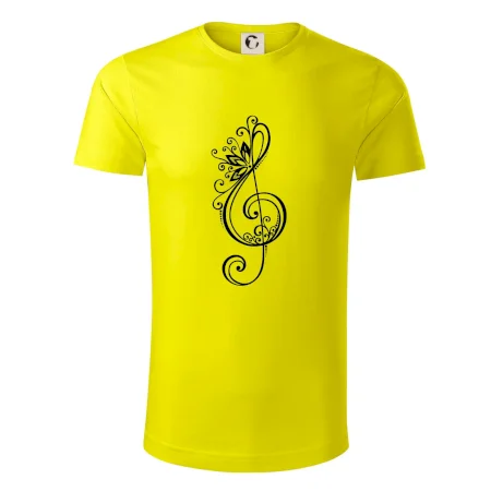 Husľový kľúč kvety