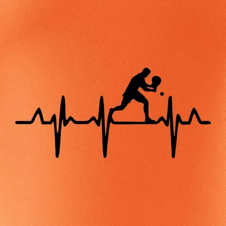 EKG stolný tenista stojaci