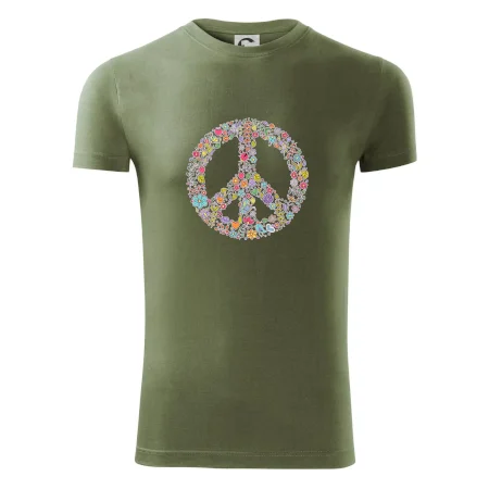 Peace symbol lístočky