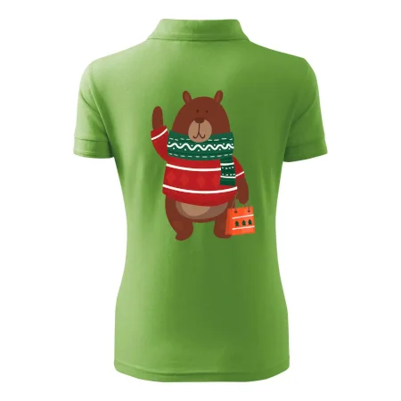 Medveď s darčekom