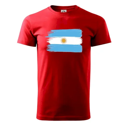 Argentína vlajka kreslená štetkou