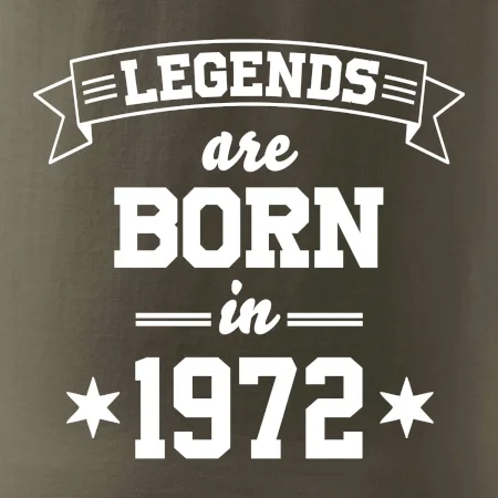 Legends are born in 1972