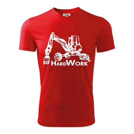 Hard Work kráčajúce rýpadlo