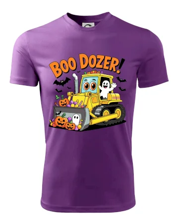 Halloweensky boo dozér
