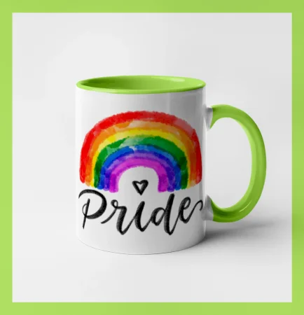 Dúha pride kreslená