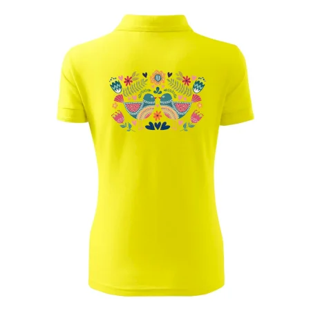 Folklór - dva farebné vtáčiky