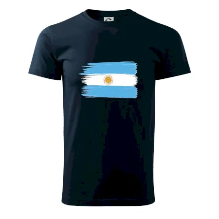 Argentína vlajka kreslená štetkou