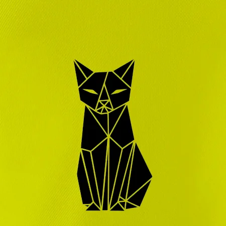 Origami mačka spredu