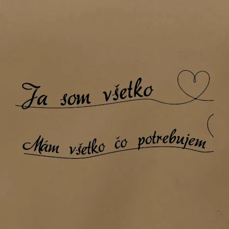 Srdce Ja som všetko