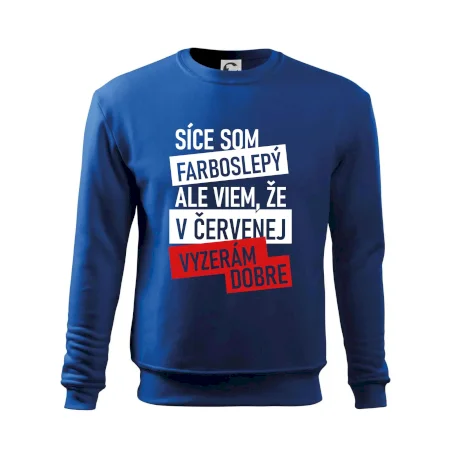 Síce som farboslepý, ale viem, že v červenej vyzerám dobre