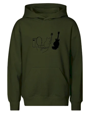 Mačka a gitara WC