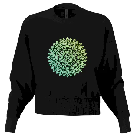 Mandala zelenožlutá