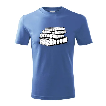 Knihy čiernobiele na sebe