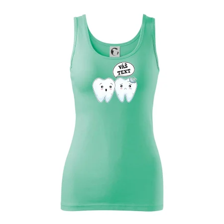 Zubárske tričko - Vás text