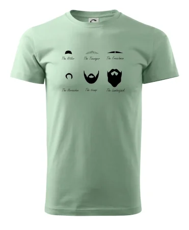 Types of men - Mustache - fúziky