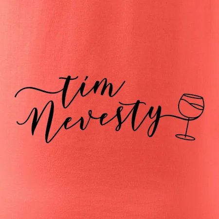 Tím nevesty červené víno