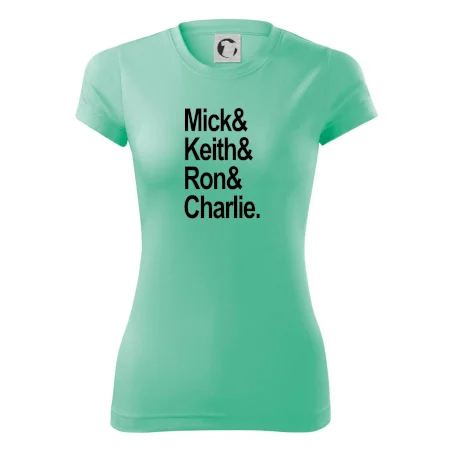 Mick Keith Ron Charlie