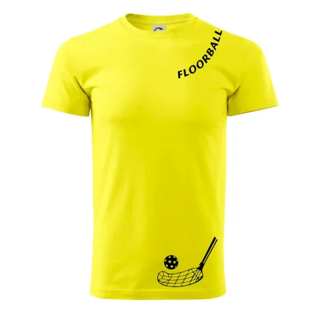 Floorball nápis šikmo